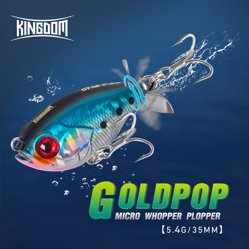 Fishing Lure Swimbait - Kingdom Propeller-señuelo de pesca Topwater Popper,