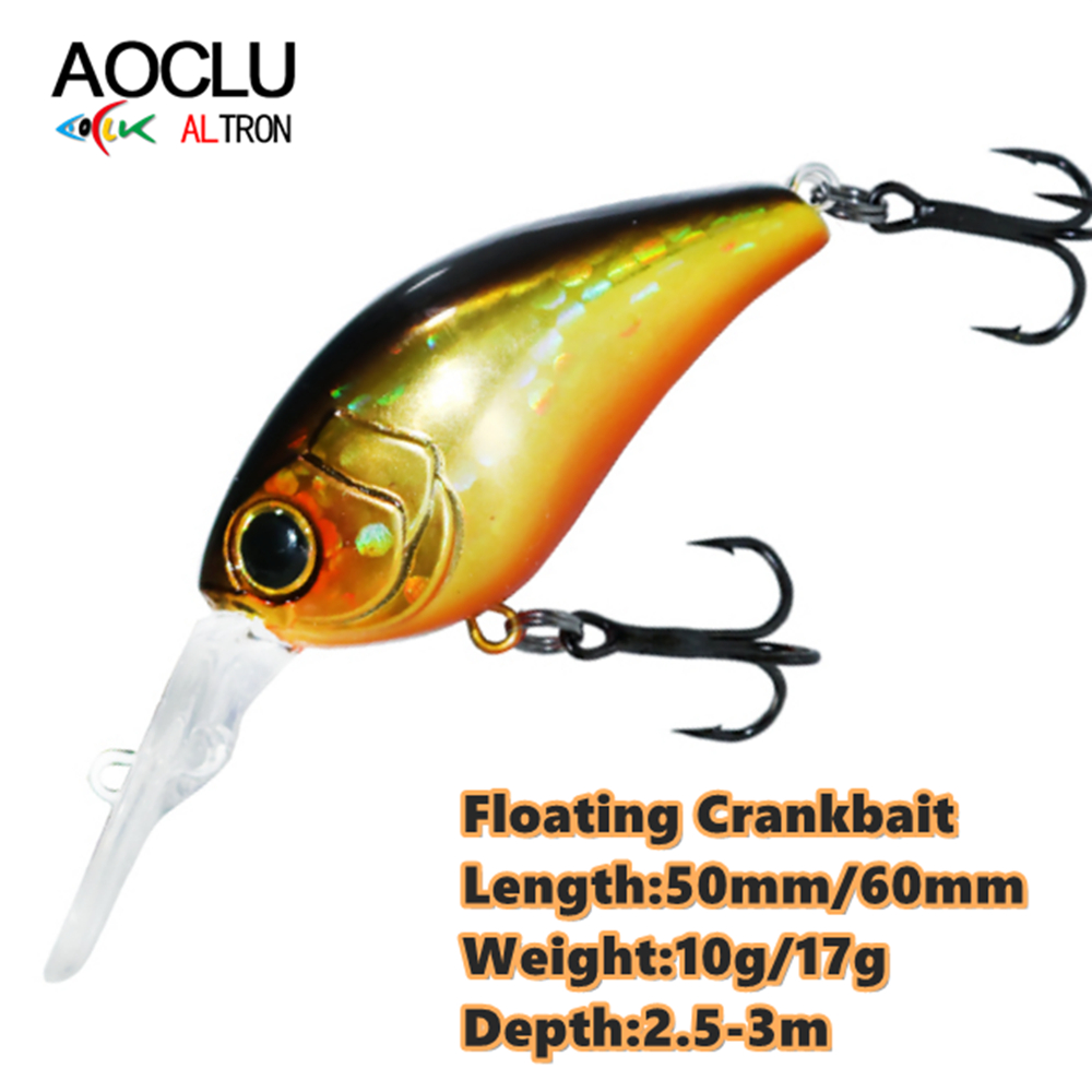 Fishing Lure Crankbait - AOCLU señuelo de pesca flotante Minnow,