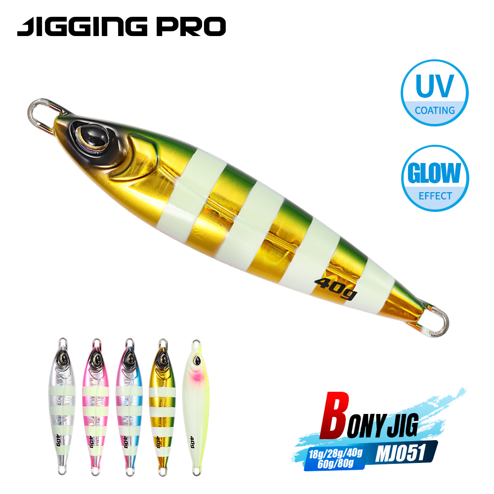 Fishing Lure Spoon - JIGGING PRO Metal Jig BONY cuchara
