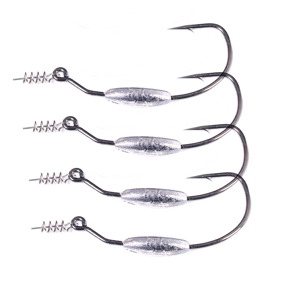 Fishing Lure Crankbait - Anzuelos offset con contrapeso y pin