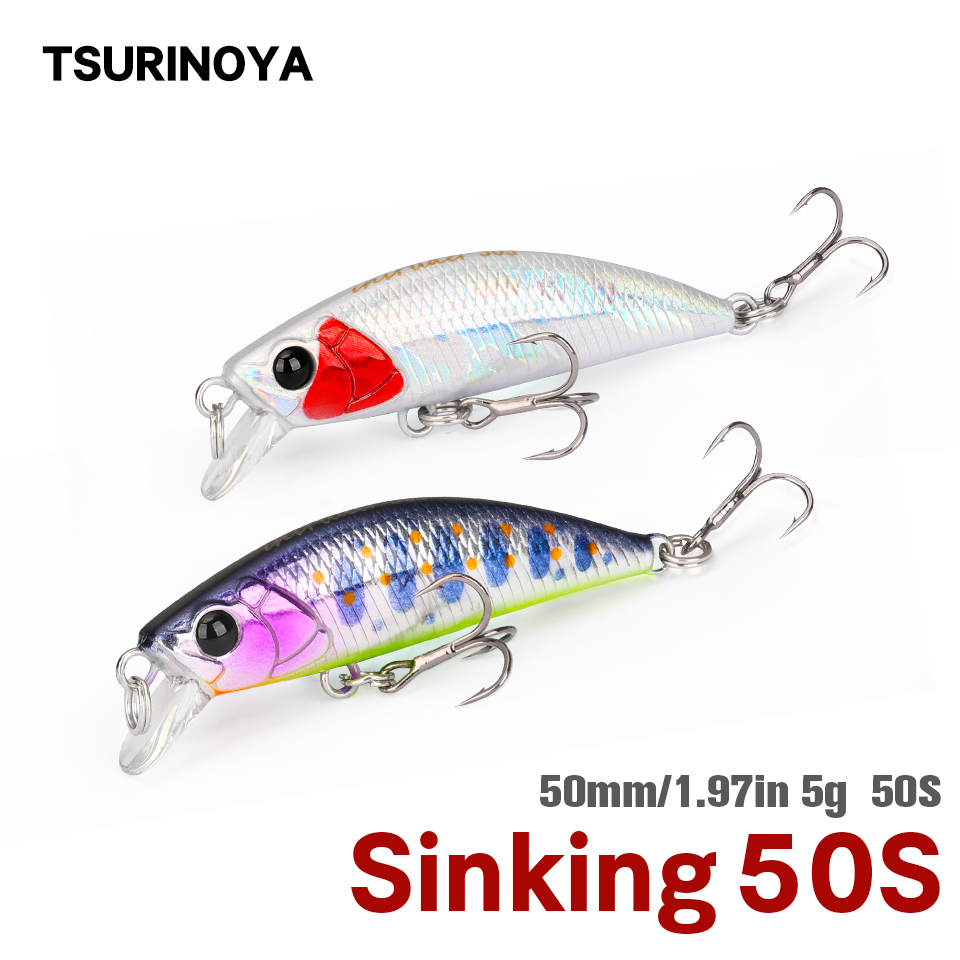Fishing Lure Spinnerbait - TSURINOYA 50S NUEVA COLOR 5 cm