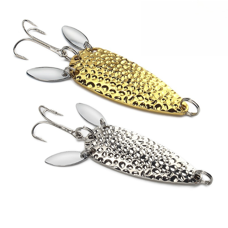 Fishing Lure Spoon - 1 Uds. Cuchara de Metal Spinnerbait
