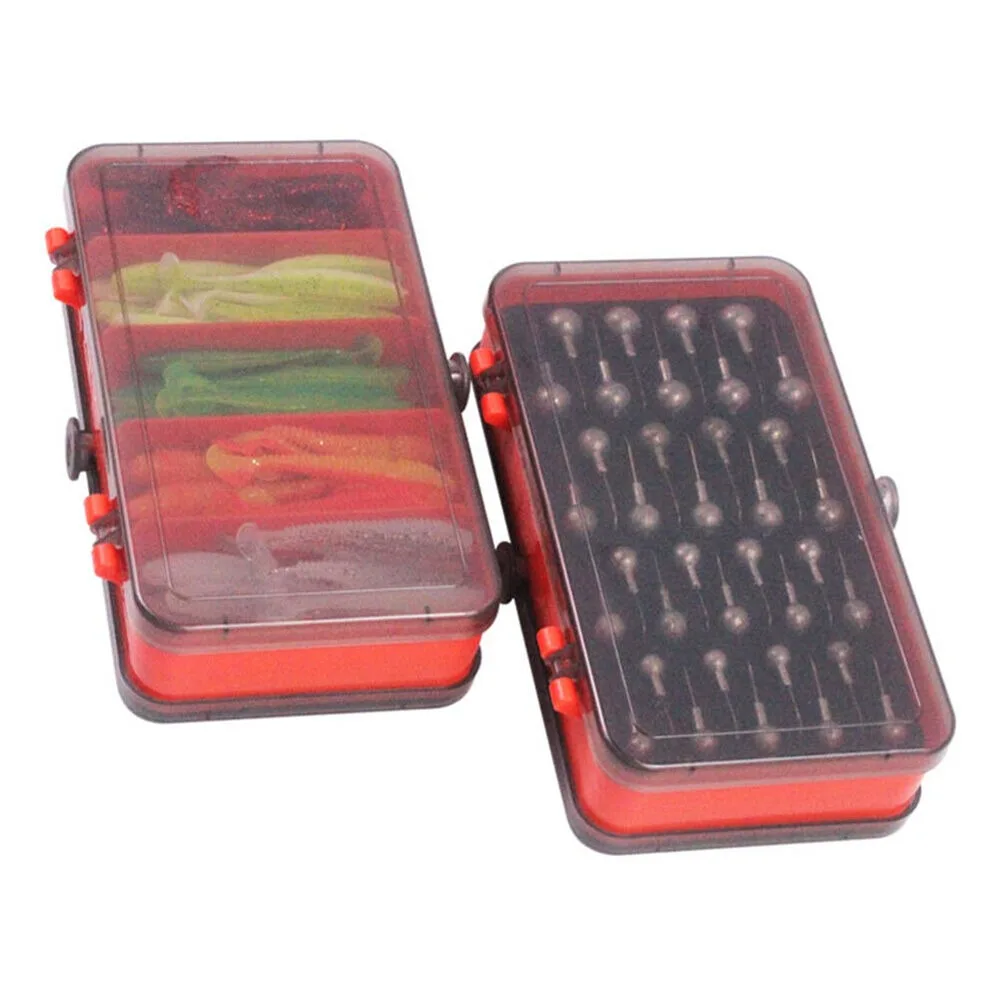 Fishing Lure Crankbait - Caja de cebo portátil de doble