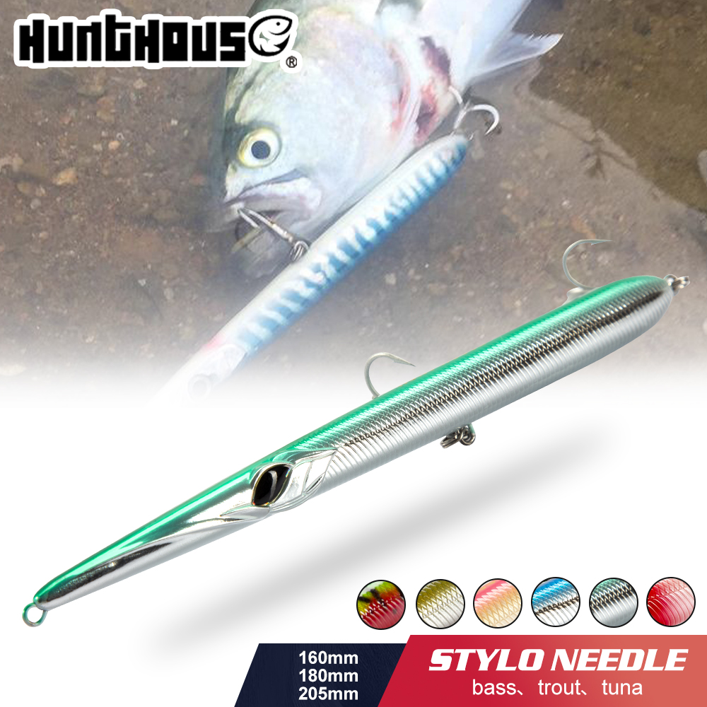 Fishing Lure Swimbait - Señuelo de pesca Hunthouse Needle, tipo