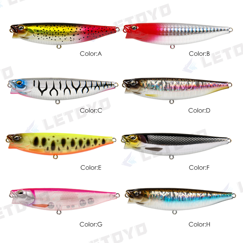 LETOYO 65mm 5g/90mm 10g superf - Fishing Lure Spoon reseña y precio
