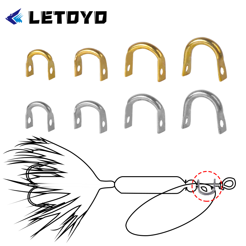 LETOYO 100 Uds. Chubias doblad - Fishing Lure Spoon reseña y precio