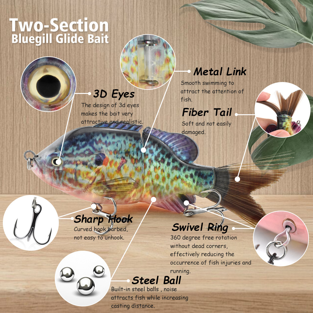 Señuelo de Pesca Biónico de Pl - Fishing Lure Swimbait reseña y precio