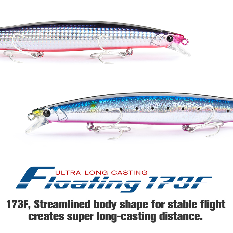 TSURINOYA-señuelo de pesca flo - Fishing Lure Crankbait reseña y precio