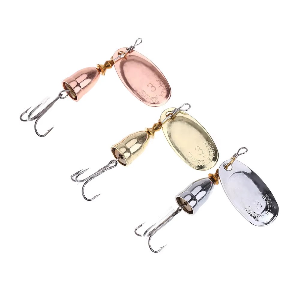 1 señuelo giratorio metálico d - Fishing Lure Spinnerbait reseña y precio