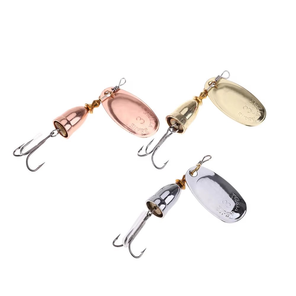 1 señuelo giratorio metálico d - Fishing Lure Spinnerbait reseña y precio