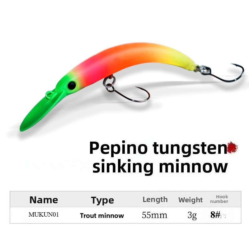 MUKUN Minnow-cebo de pesca dur - Fishing Lure Crankbait reseña y precio