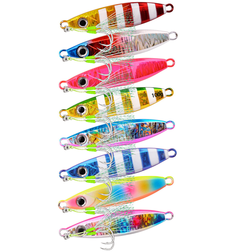 1 Uds 40g 60g 80g 100g plantil - Fishing Lure Spoon reseña y precio